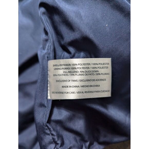 Woolrich Puffer Sleeveless Vest Women's Size Medium Blue - Picture 5 of 9